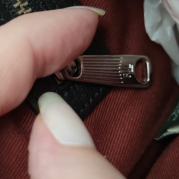 Lauren Ralph Lauren Leather Saddlebag Crossbody Black GUC - Picture 15 of 17